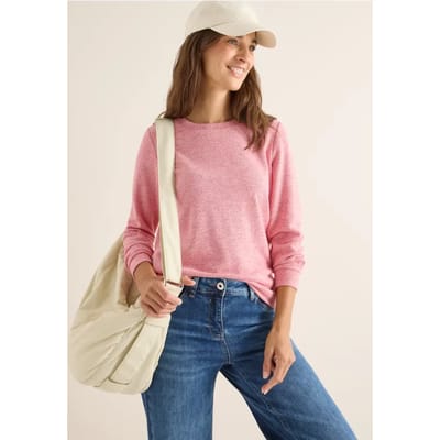 Gemêleerd shirt met knopen
