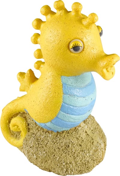 Aqua Della - Aquariumdecoratie - Vissen - Zeepaard Action Air 8x5,3x10,5cm Meerkleurig - 1st