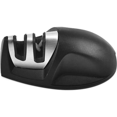 Nieuwe Messenslijper Mini Quick Slijpen Artefact Draagbare Outdoor Slijpsteen Tweetraps Tungsten Stalen Mes Slijpen Tool