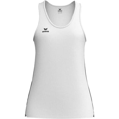 Erima T&F Wings Singlet Dames - Wit / Zwart | Maat: 34