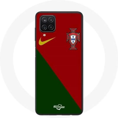 Coque - Nike - Samsung Galaxy A12 - Souple - Blanc - Maillot Portugal