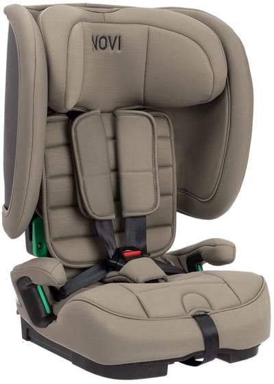Novi Baby Morris I-Size Autostoel - Dark Taupe - Inclusief Draagtas