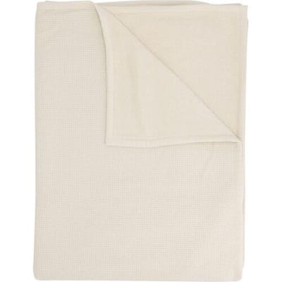 Prénatal ledikantdeken wafel - Beige Bruin - 100 x 150 cm