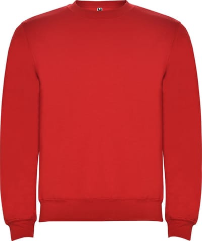 Rode kinder unisex OEKO TEX sweater Classica merk Roly 4 jaar 98-104