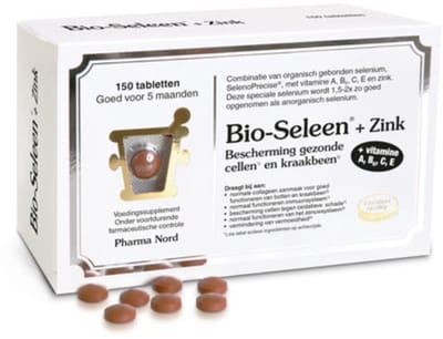 Pharma Nord Bio Seleen & Zink - 2 x 150 tabletten - Voordeelverpakking