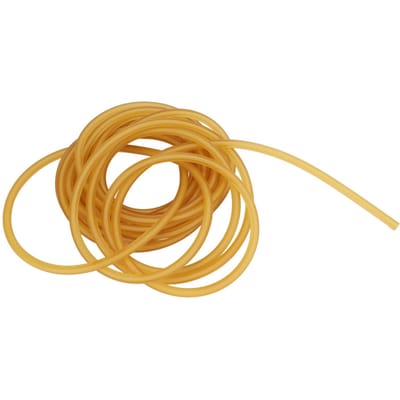 Latex rubberen band geel zeer elastische natuurrubberbuis voor katapulten voor fitnessoefeningen 5 Meters orange
