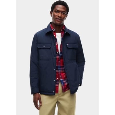 Tommy Hilfiger Winterjas heren packable lw shirt jacket mw0mw44767/dw5