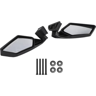 2 STuks Achteruitkijkspiegel 715002898 Vervanging voor Maverick X3 Turbo 2017?2022 black