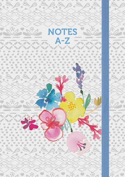 Notitieboek A-Z Flora Castle A5. Mia. K-24005
