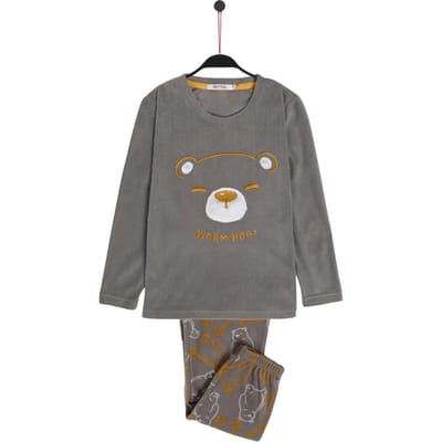 Warme pyjama met lange mouwen voor meisjes Admas Warm Hugs