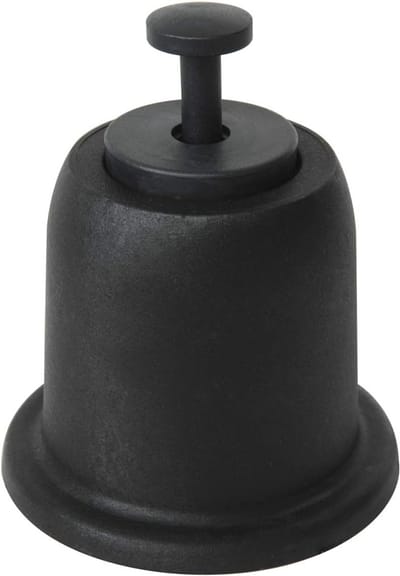 Vloersteunen Set - Externe Steunen - Buiten Gebruik - Hoge Draagkracht - 100x100 mm - Zwart