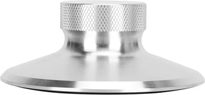 Record Stabilisator - Platenspeler Accessoire - Verbeter Geluidskwaliteit - Lichtgewicht Aluminium - 30mm Hoog - Zilver