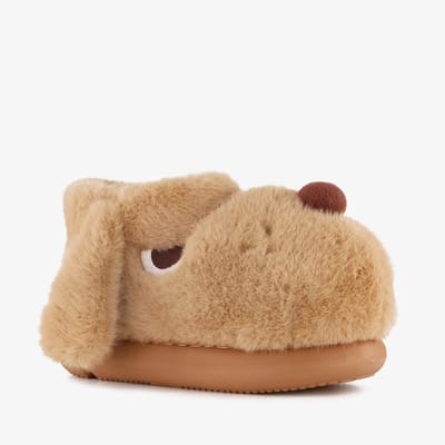 Thu!s pantoffels hond beige - Maat 28/29 - Sloffen