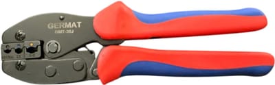 Germat Kabelschoen Perstang 1,5 – 2,5 – 4 mm² – Krimptang voor Geïsoleerde Kabelschoenen – Professioneel Gereedschap