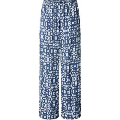 ESMARA Dames wide leg broek (Print, XS (32/34))