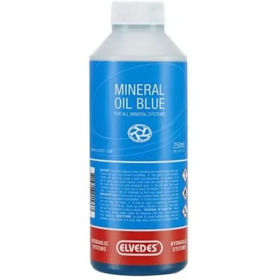 Elvedes Blauwe mineraalolie voor hydraulische schijfremmen - 250 ml