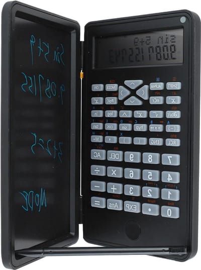 LCD-display Wetenschappelijke Rekenmachine met Twee Rijen Schrijftablet - 240 Functies - Compact Formaat voor Kantoorschool