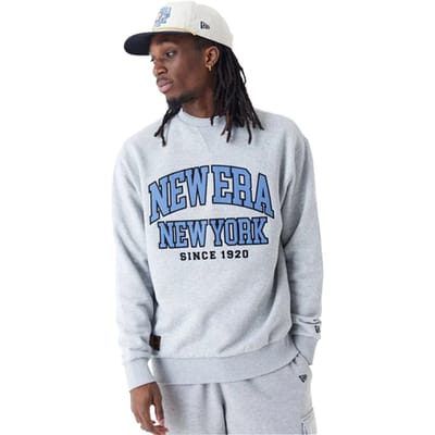 New Era Arch Graphic Sweatshirt Grijs