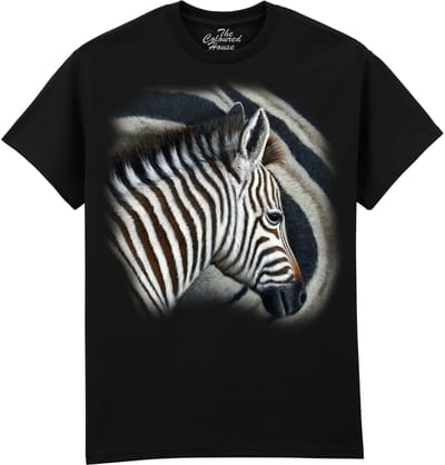 Keeping Close - Zebra The Coloured House T-shirt M