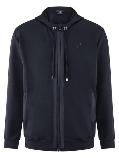 Joggingjack Van Authentic Klein blauw