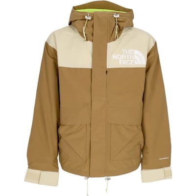 Windjack voor heren 86 Low-fi Hi-tek Mountain Jacket Utility bruin/grind