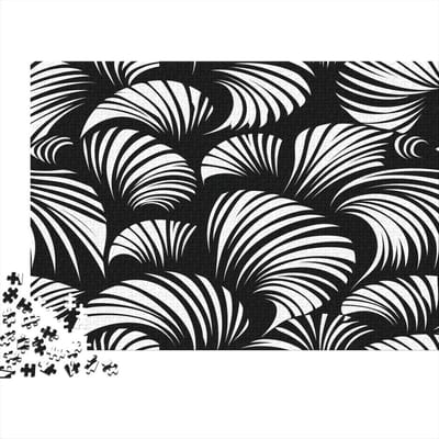 Stripe Puzzel - Legpuzzel Volwassenen - Ontspanning en Intelligentie - Letters op Achterkant - 1000 Stukjes 75x50cm - Stijl 1