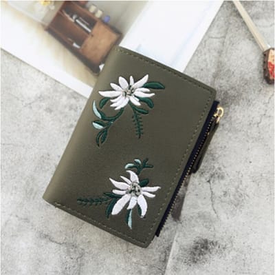 Pasjeshouder groen - met rits - creditcardhouder - mapje voor pasjes - bankpashouder - visitekaartjes houder - card holder wallet - card protector - mannen en vrouwen