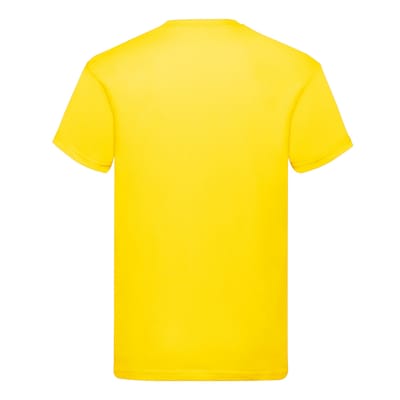 Fruit of the Loom Heren Origineel Heather T-Shirt (Geel)