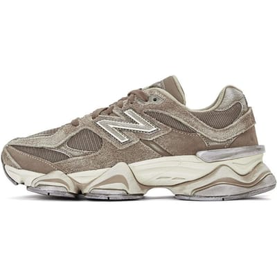 New Balance 9060 Mushroom Unisex Sneakers Bruin Donker-Mushroom Timberwolf U9060PB 38 gray