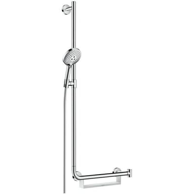 Hansgrohe Raindance select s 120 unica comfort glijstangset 110cm links chroom