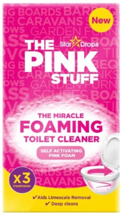 The Pink Stuff - The Miracle Schuimende Toiletreiniger - 3 x 100 gram