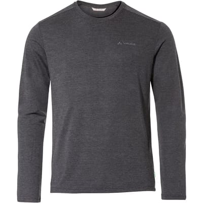 Vaude Rosemoor Iii T-shirt Met Lange Mouwen Grijs S Man