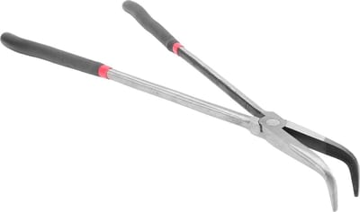 Extra lange 400 mm / 16 inch buigtang met 90 graden gebogen kaken - voor draadverwerking, elektronica, apparaten en sieradenreparatie .