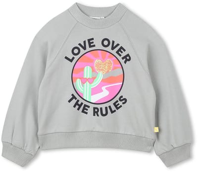 Billieblush U21376 Sweatshirt Grijs 4 Years Meisjes