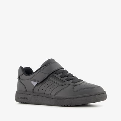 Skechers Quick Street jongens sneakers zwart