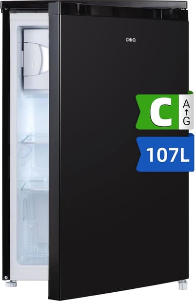 Koelkast 107 liter met micro-vriesvak en 7 temperatuurinstellingen - Geluidsarm en Energiezuinig