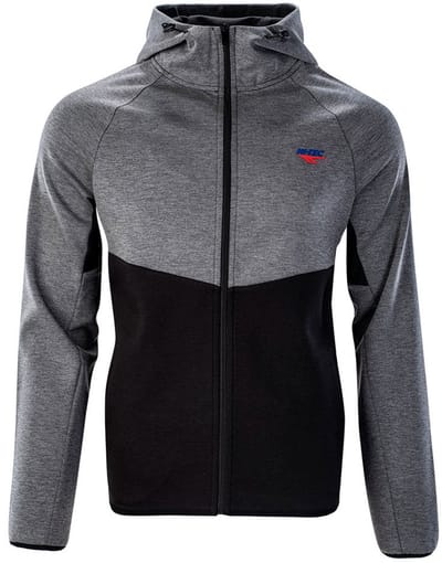 Hi-tec Atha Hoodie Zwart,Grijs M Man
