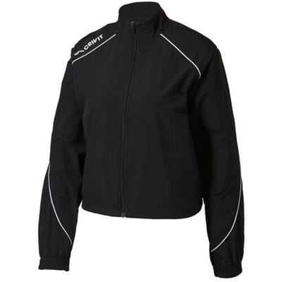 CRIVIT Dames trainingsjack (Zwart, XS (32/34))