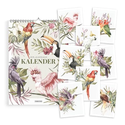 Fabrikten Bundel Tropisch - Kalender + 8 Ansichtkaarten