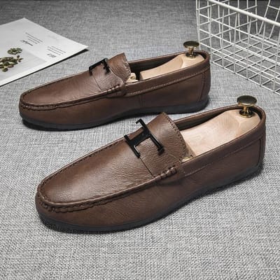 Loafers Schoenen Heren Mode Schoenen Heren Lente Comfortabel Instappers Heren Flats Mocassins Heren Schoenen Leer Heren Casual Schoenen 42