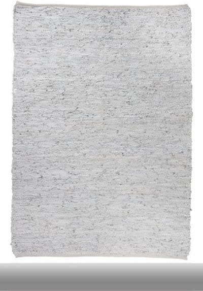 Rug Woven Leather Licht Grijs | 130 X 170 | Sierkussen Voor Woonkamer Of Slaapkamer