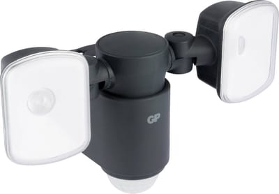 GP SafeGuard Schijnwerper - Met bewegingssensor - IP55 - Zwart