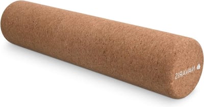 Kurkroller 45x10 cm voor fascia massage en balansbord - Bindweefsel roller voor fitness pilates en yoga - 100% kurk