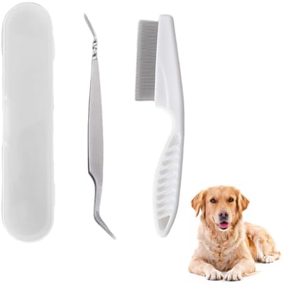 Dailygoods- Tekenklemmen Roestvrij Staal - Tekenverwijderaar - Tekenpincet - Tekenlasso - Ergonomisch - Duurzaam en Hygiënisch