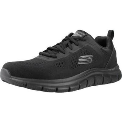 Skechers Track-Broader 232698-BKCC, Mannen, Zwart, Sneakers,Sportschoenen, maat: 40