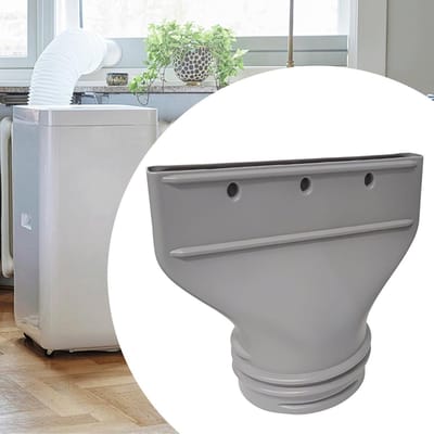 KZQ Platte Afvoerslang Adapter Voor Raam 13 En 15 Cm Voor Mobiele Airconditioning En Auto Airconditioner