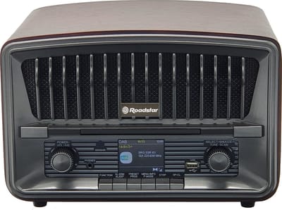 Roadstar HRA-270CD+BT - Retro DAB+ & FM Radio - CD Speler - AUX-in - Koptelefoon aansluiting