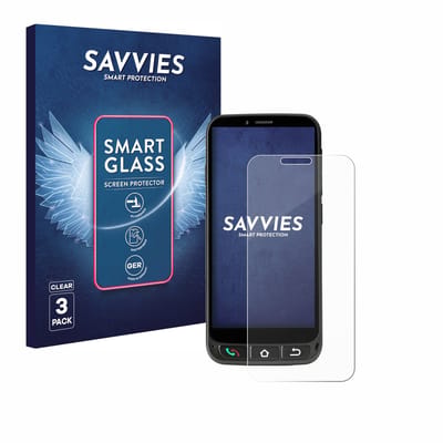 3 Stuks Savvies Screenprotector - geschikt voor SPC Zeus 4G Pro - beschermfolie glas transparant