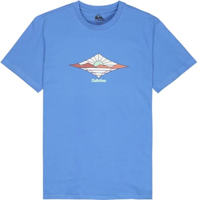 Quiksilver Dawn T-shirt Met Korte Mouwen Blauw L Man