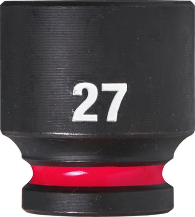 Milwaukee SHOCKWAVE Serie - Impact Korte Dopsleutel - 1/2 Inch - 27 mm